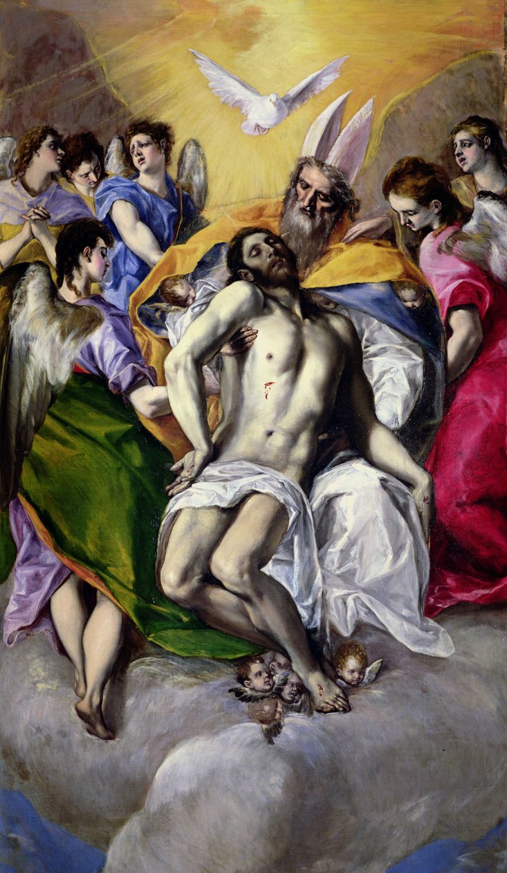 A Trindade, 1577-79 de El Greco