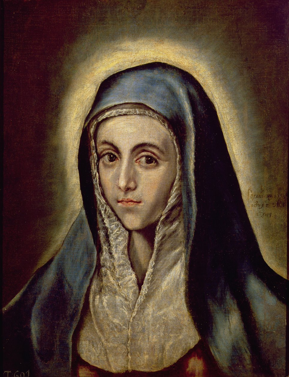 A Virgem Maria, c.1594-1604 de El Greco