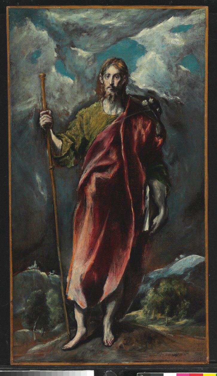 São Tiago Maior (óleo sobre tela) de El Greco