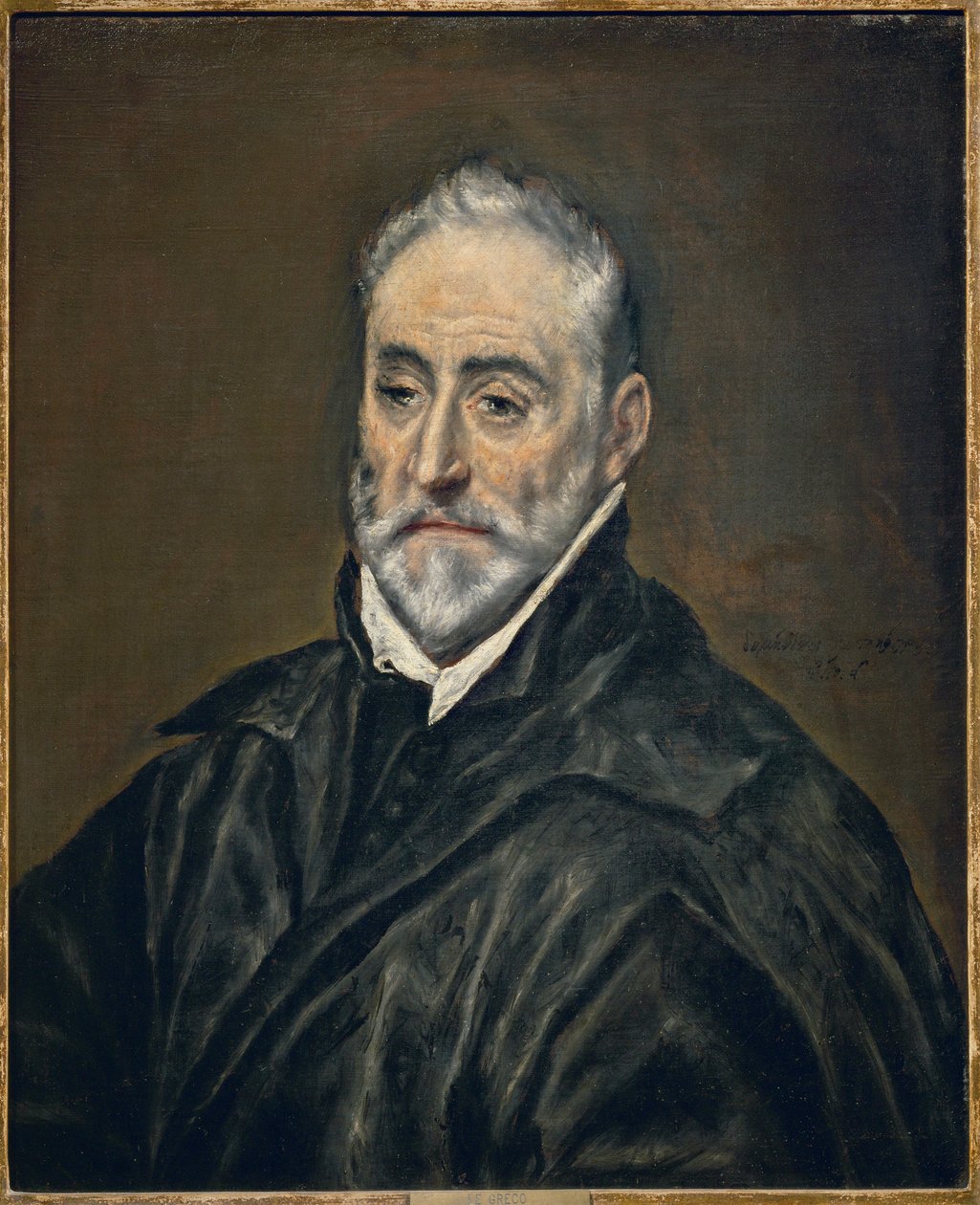 António de Covarrubias y Leiva, teólogo, cónego da Catedral de Toledo ... de El (1541 1614) Greco