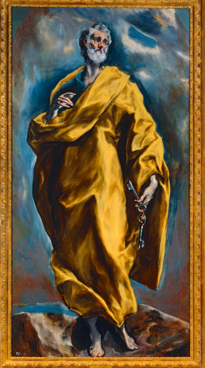 São Pedro (pintura) de El (1541-1614) Greco