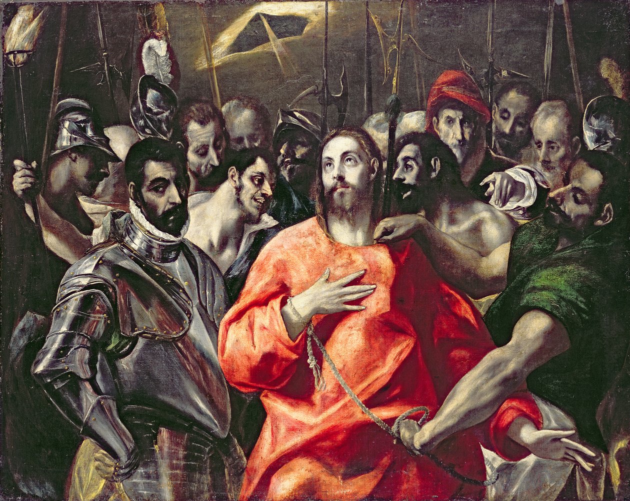 O desnudamento de Cristo (óleo sobre tela) de El (1541 1614) Greco