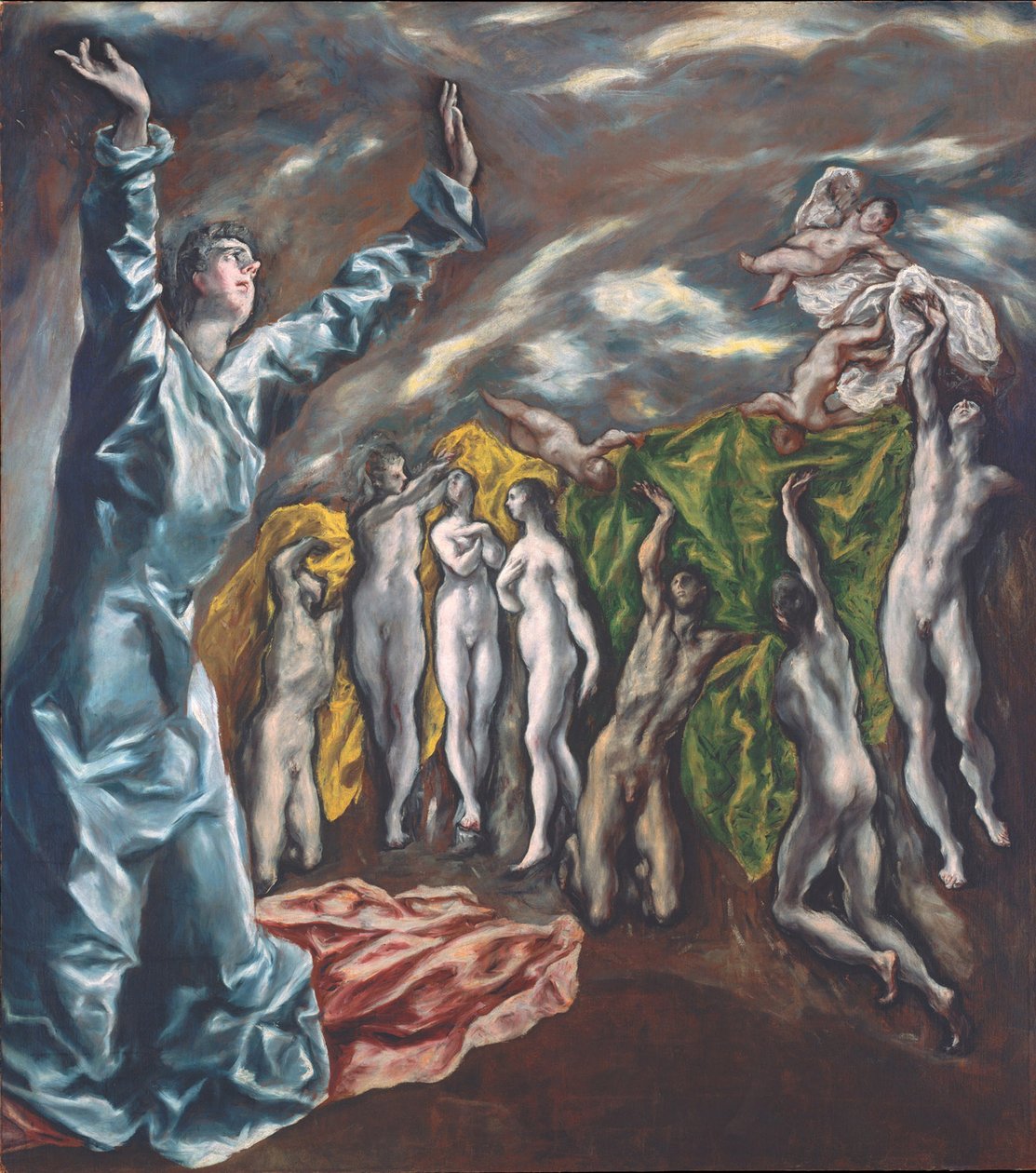 A Visão de São João, c.1609-14 (óleo sobre tela) de El Greco