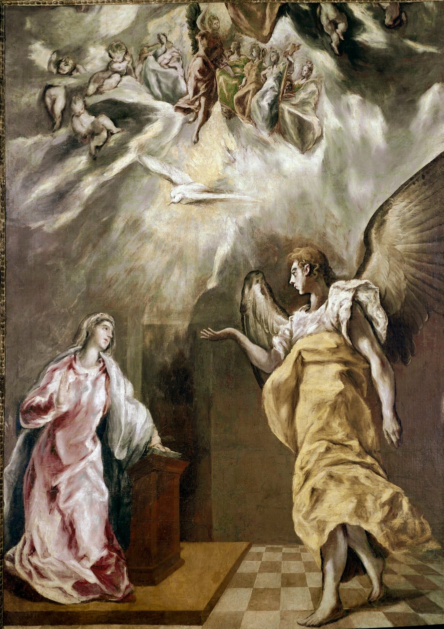 Anunciação - A Anunciação de El Greco