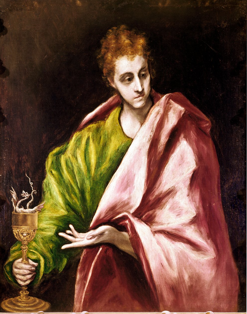 Apostolado do Catecismo de Toledo: O Apotre São João Evangelista. Pintura de Domenikos Theotokopoulos dit El Greco (1540-1614) de El Greco