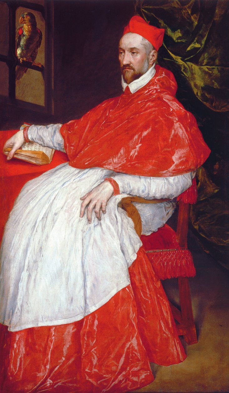 Retrato de Charles de Guise, cardeal de Lorraine, arcebispo de Reims de El Greco