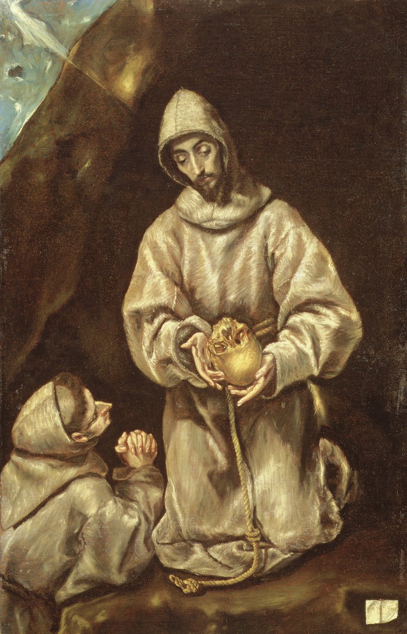 Monge em Meditação de El Greco