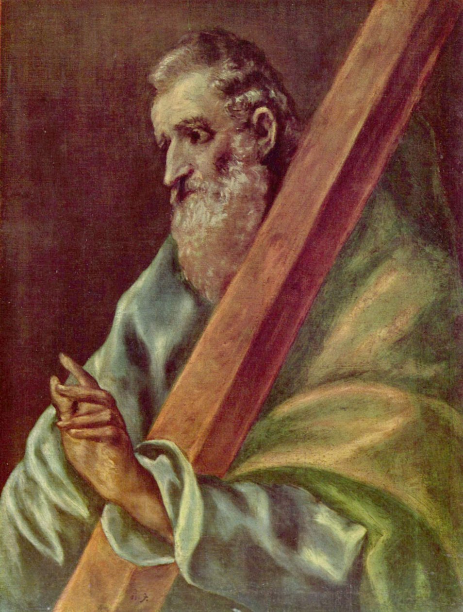 Apóstolo Santo André de El Greco