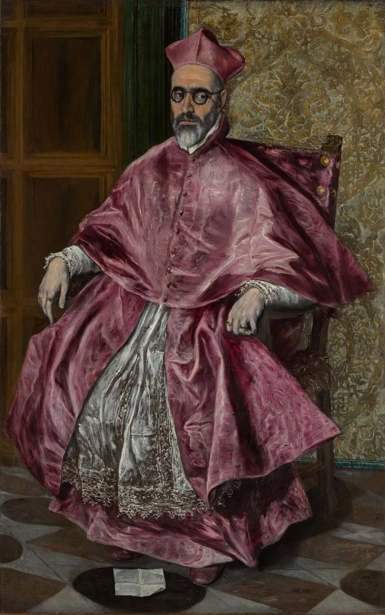 Cardeal Fernando Niño de Guevara 1541-1609, ca. 1600 de El Greco