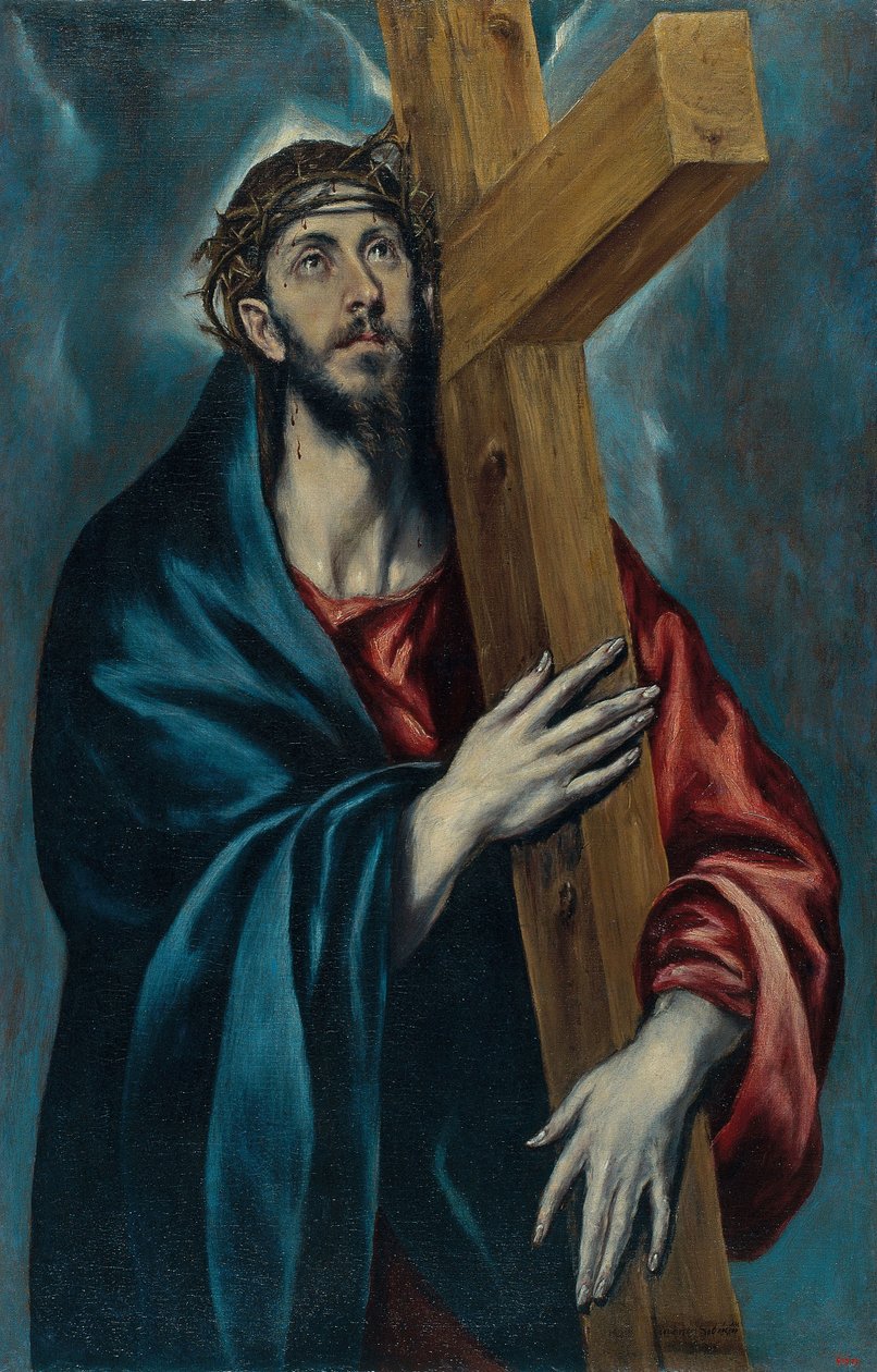Cristo carregando a cruz de El Greco