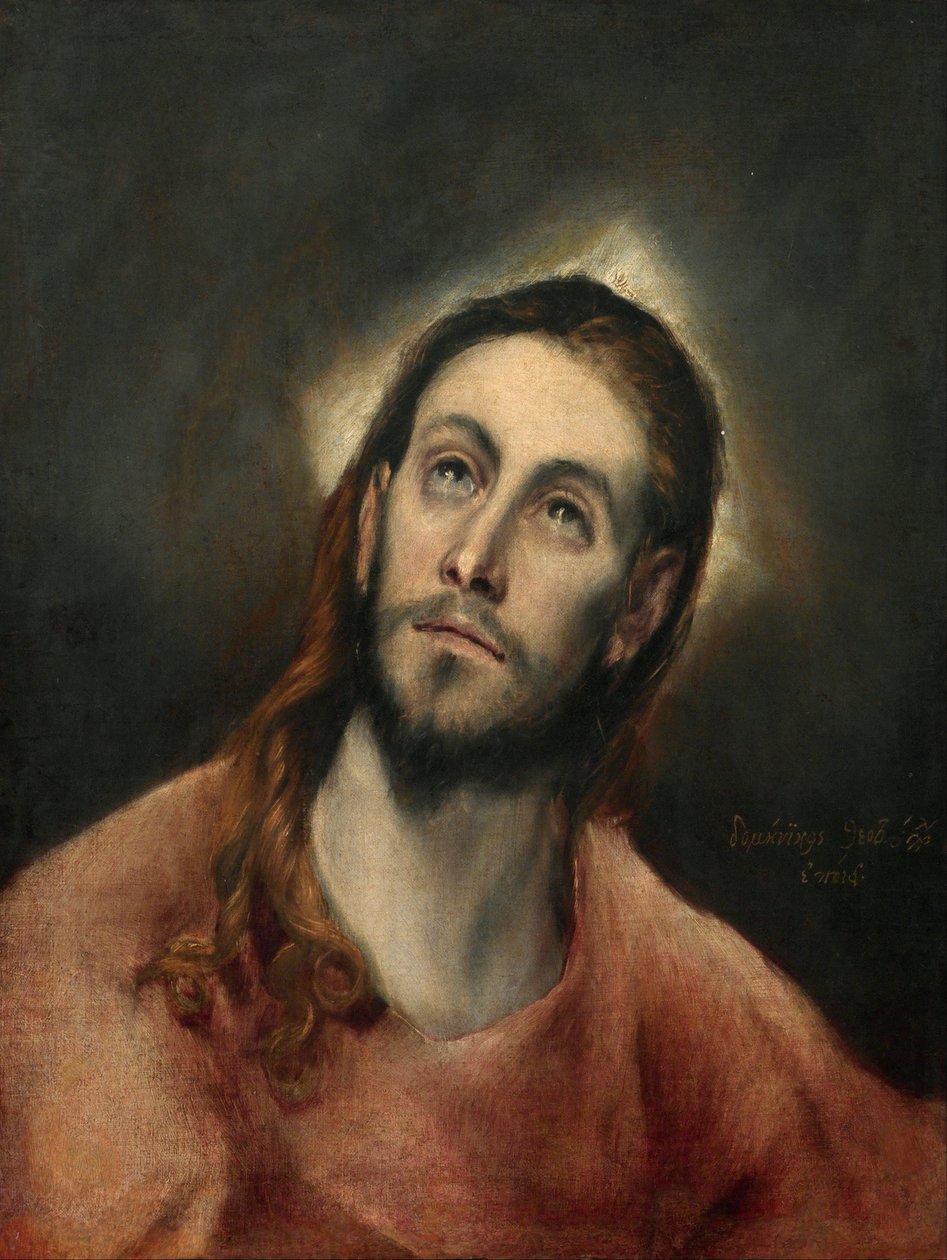Cristo em oração de El Greco
