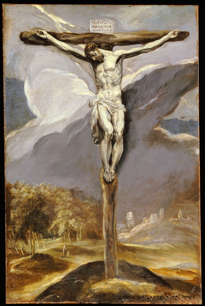 Cristo na cruz de El Greco