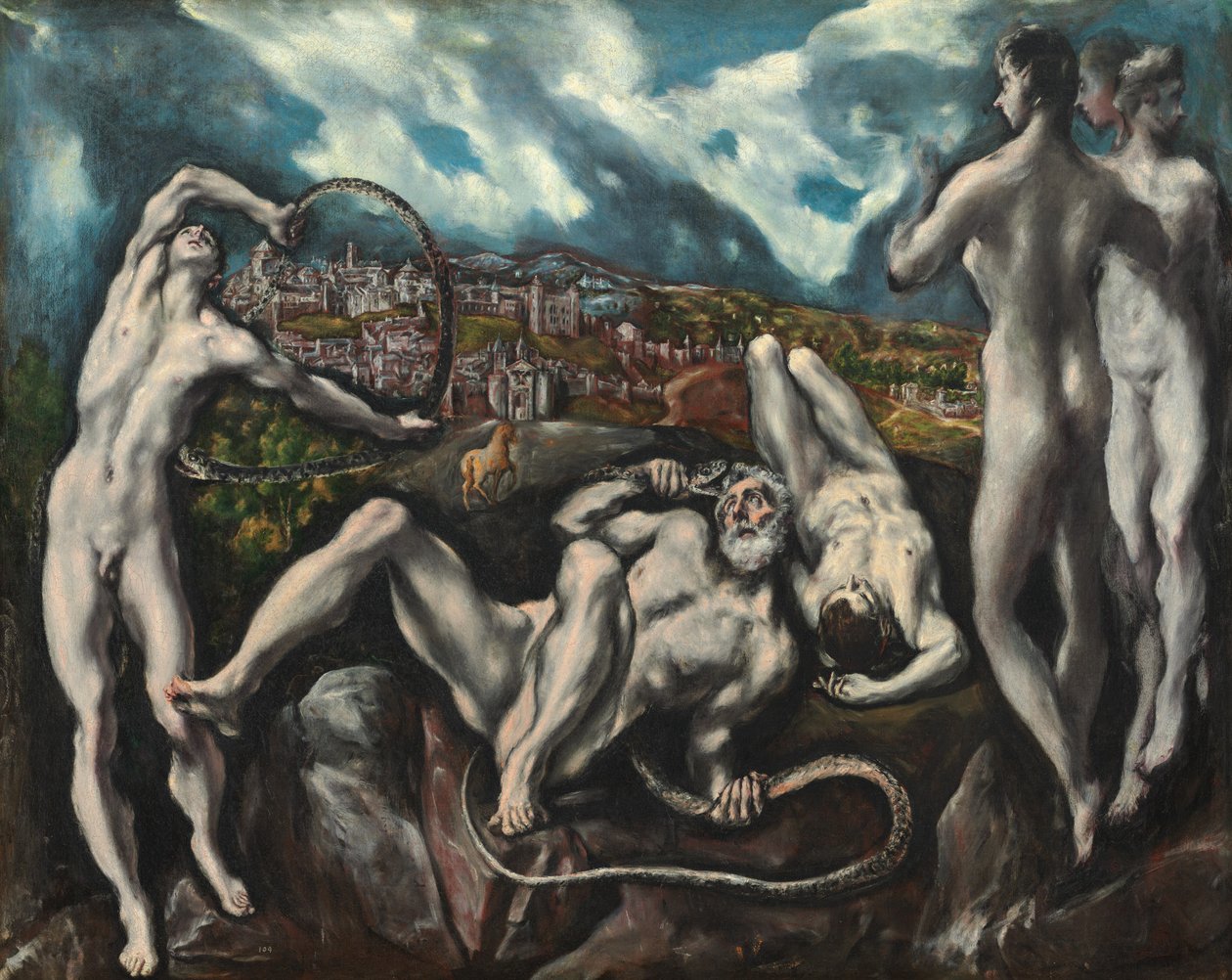 Laocoonte, c. 16101614. de El Greco
