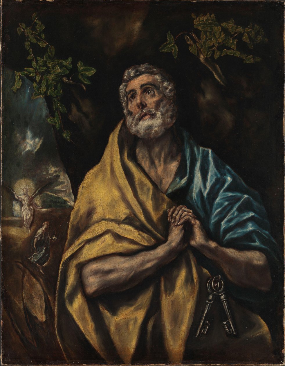 Norueguês Bokmål:  Den angrende Peter As Lágrimas de São Pedro de El Greco