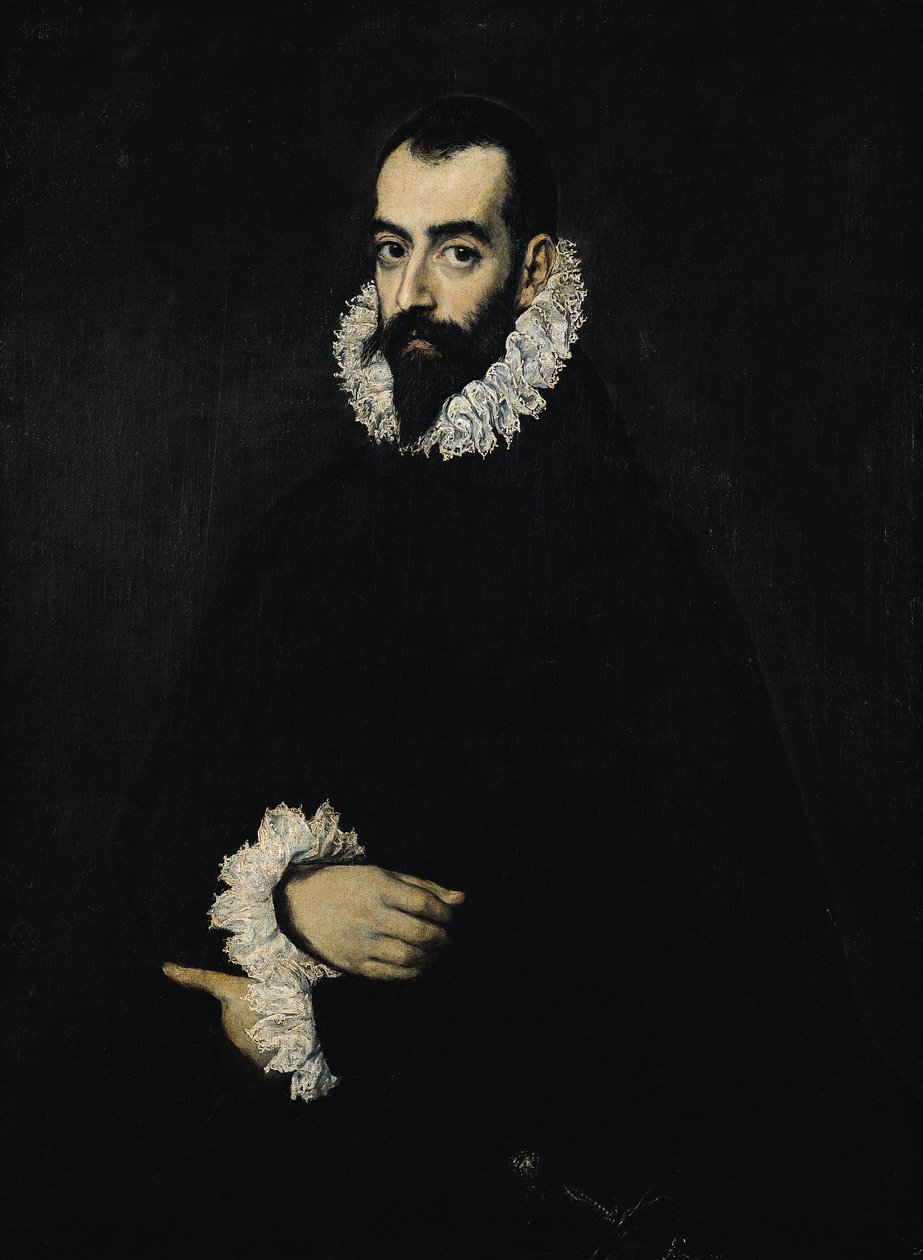 Retrato de Juan Alfonso de Pimentel e Herrera, 8º Conde de Benavente (d.1621) de El Greco