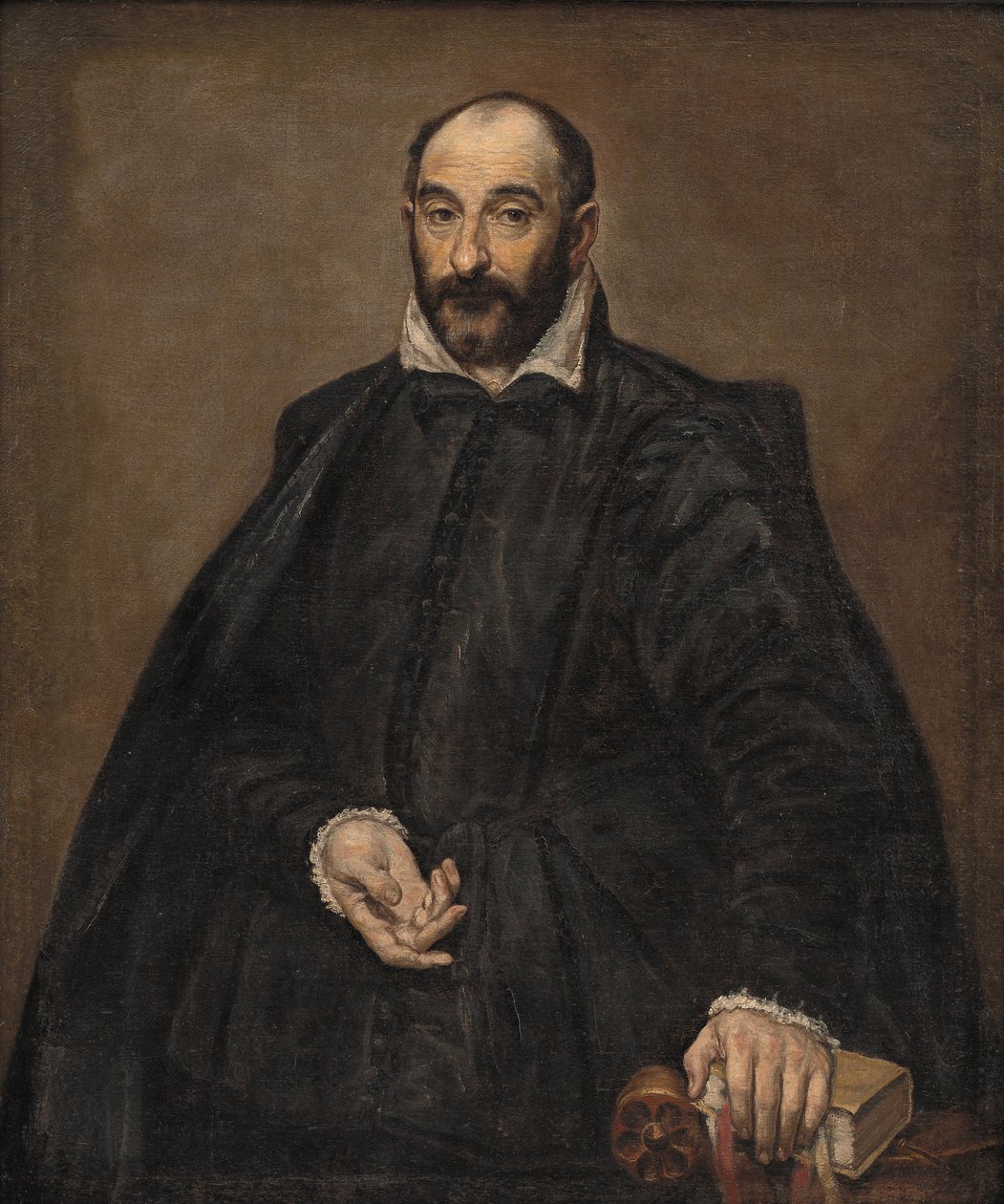 Retrato de um homem, década de 1570 de El Greco