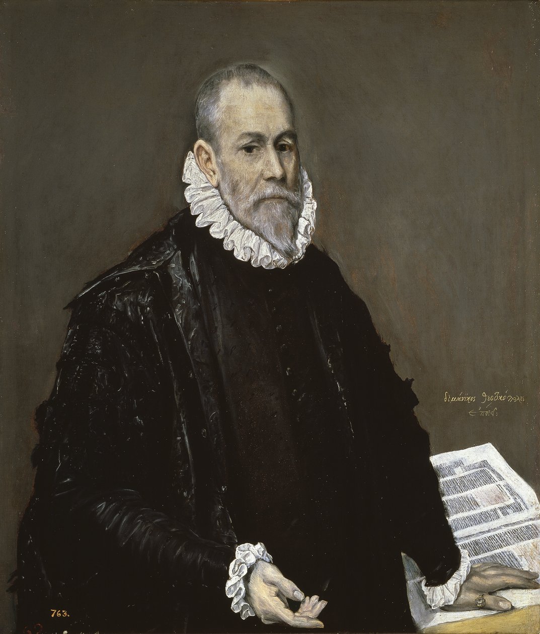 Retrato de um médico, 1582-1585 de El Greco