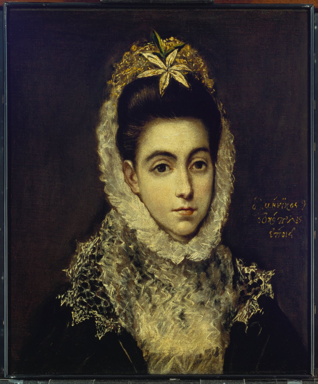 Retrato de uma jovem senhora de El Greco