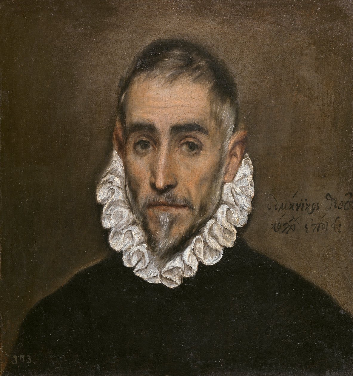 Retrato de um cavalheiro desconhecido, c.1594 de El Greco