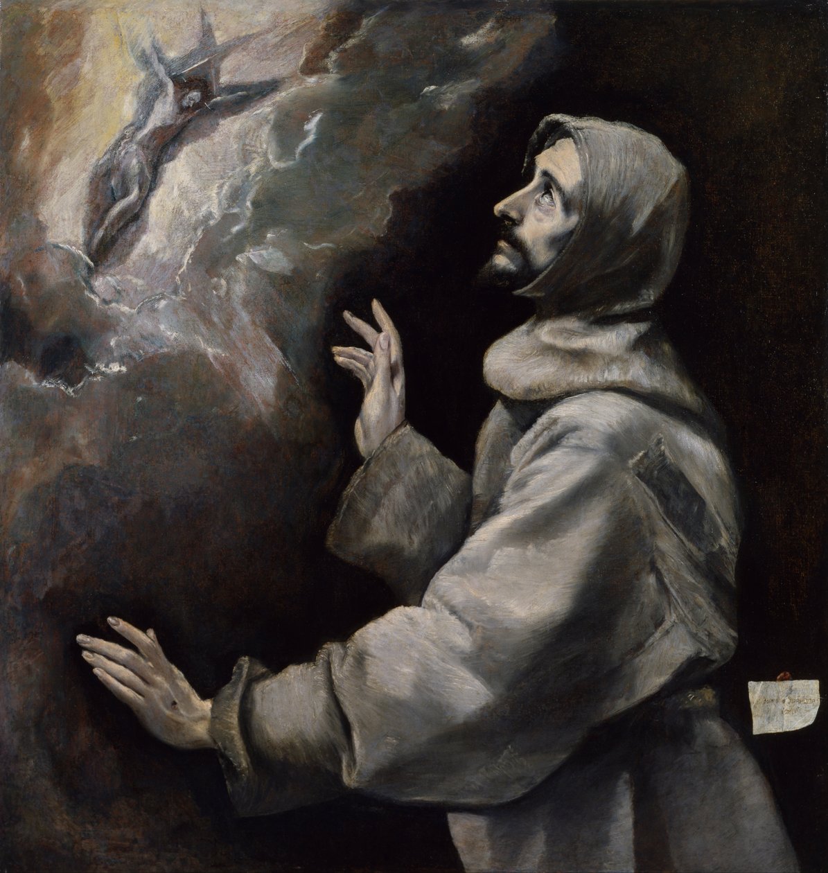 São Francisco recebendo os estigmas de El Greco