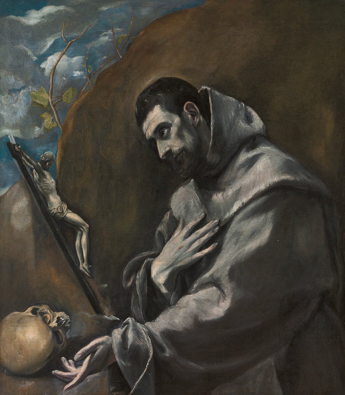 São Francisco de Assis em meditação de El Greco