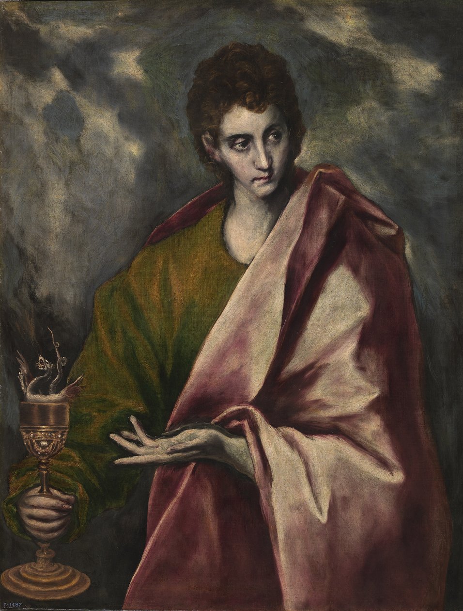 São João Evangelista, c. 1605 de El Greco