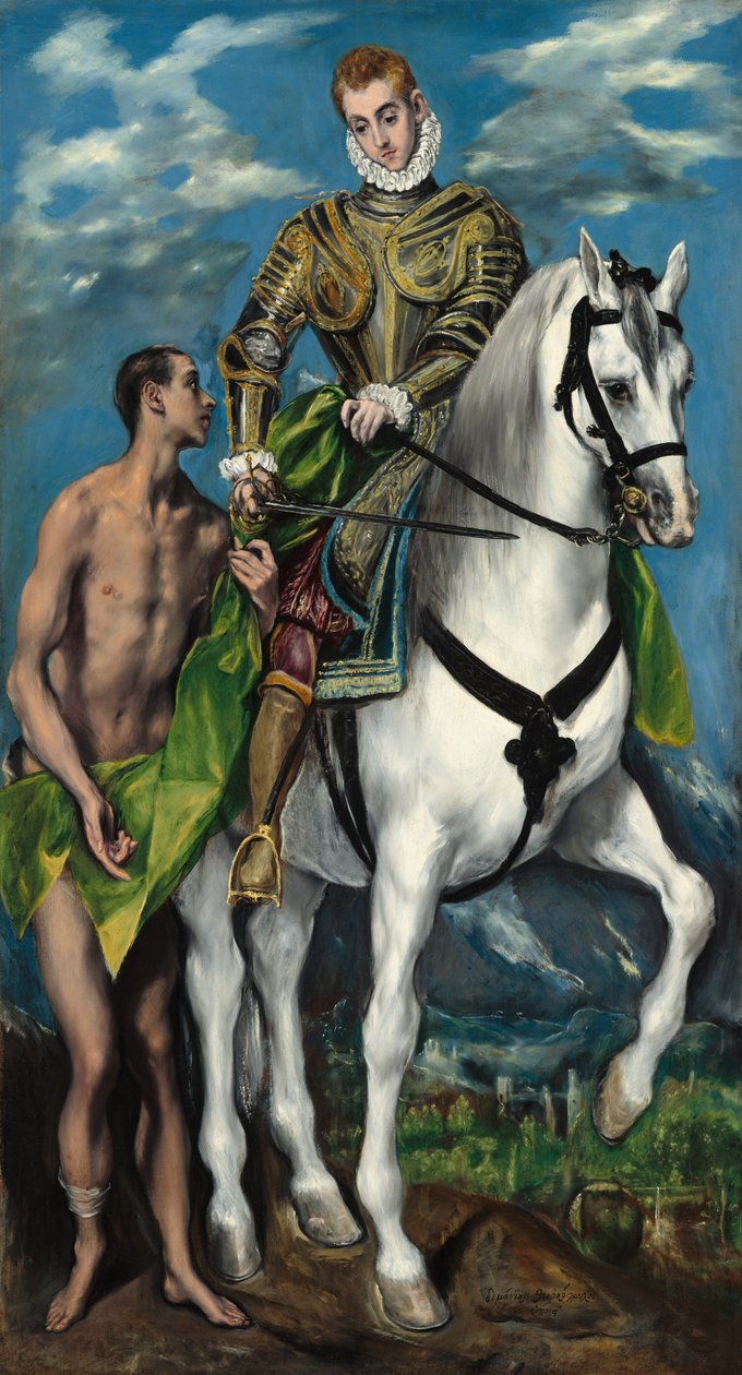 São Martinho e o Mendigo de El Greco