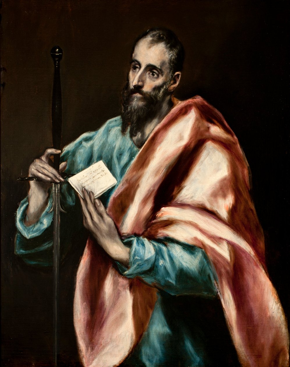 Espanhol: San Pablo Apóstol Apóstolo São Paulo de El Greco