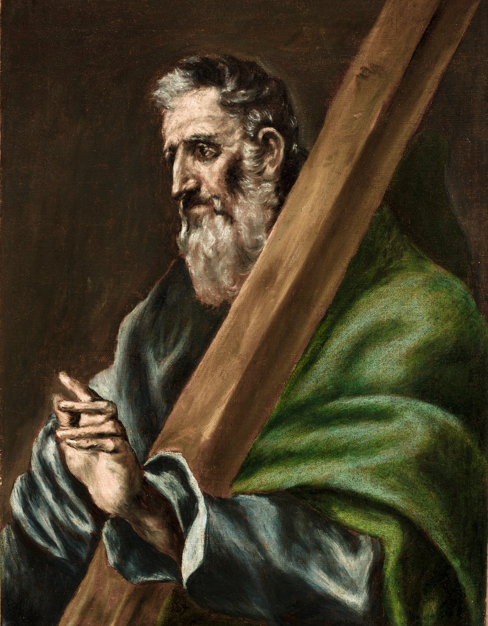 O apóstolo Santo André, c.1600 de El Greco