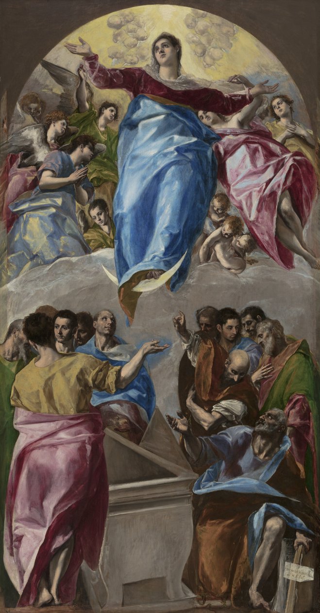 A Assunção da Virgem de El Greco
