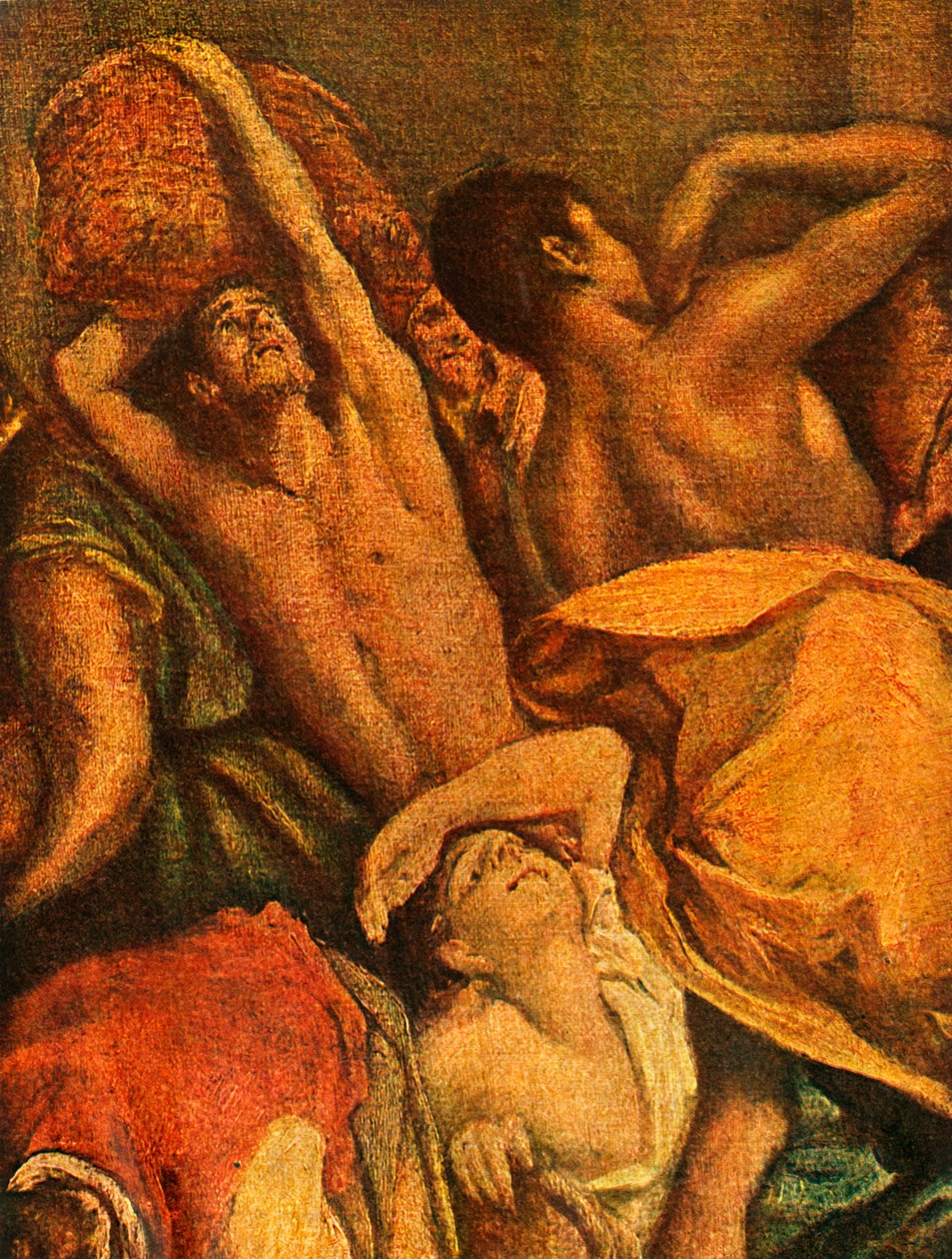 A expulsão dos agiotas do templo, c1600, 1938 de El Greco