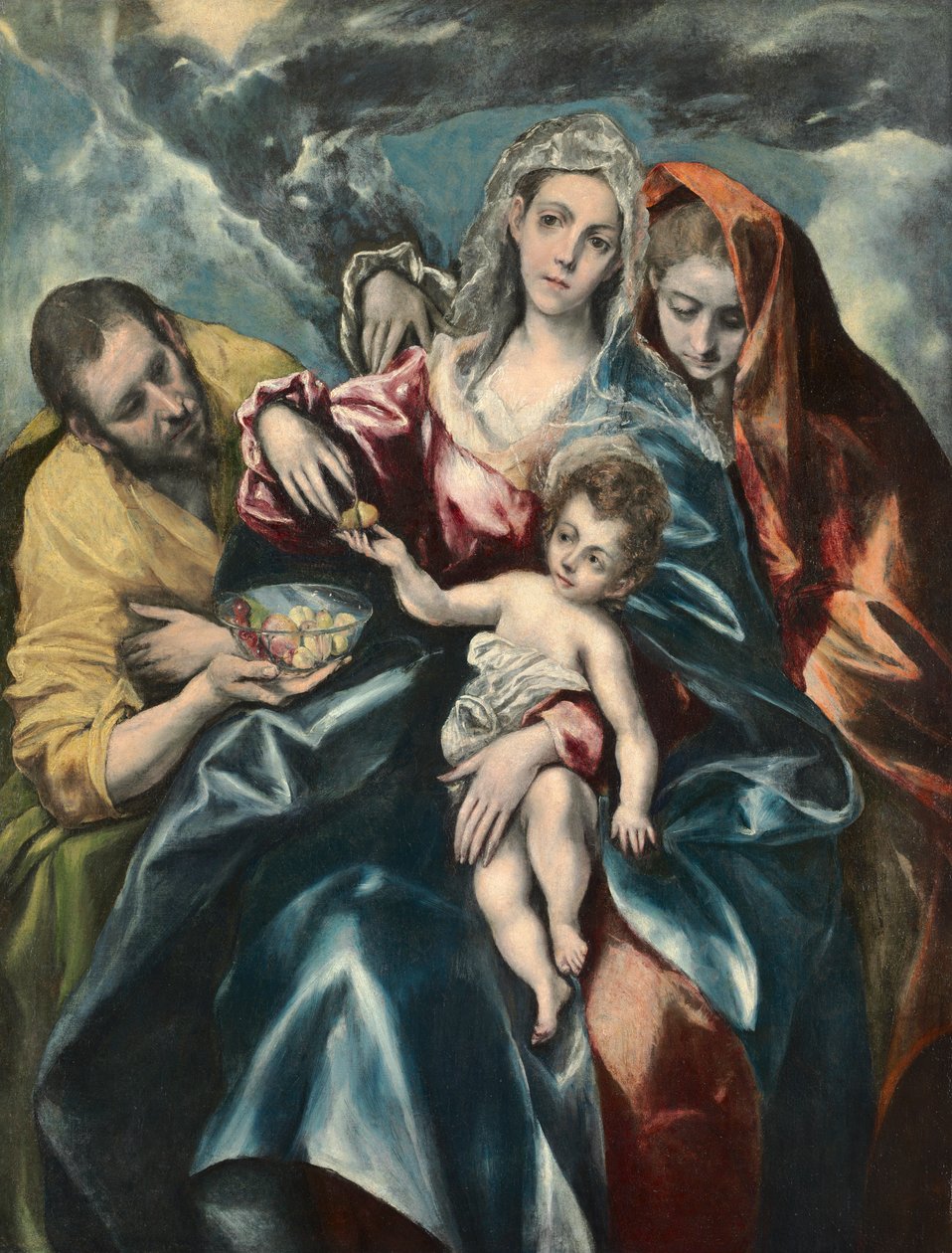 A Sagrada Família com Maria Madalena de El Greco