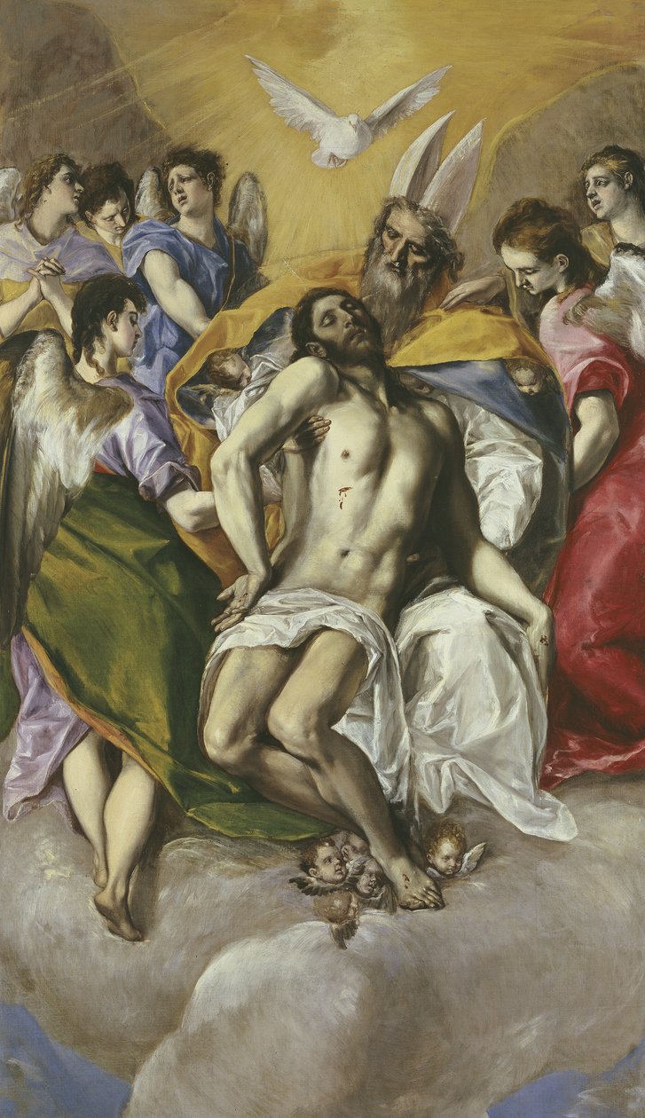 A Santíssima Trindade, 1579 de El Greco