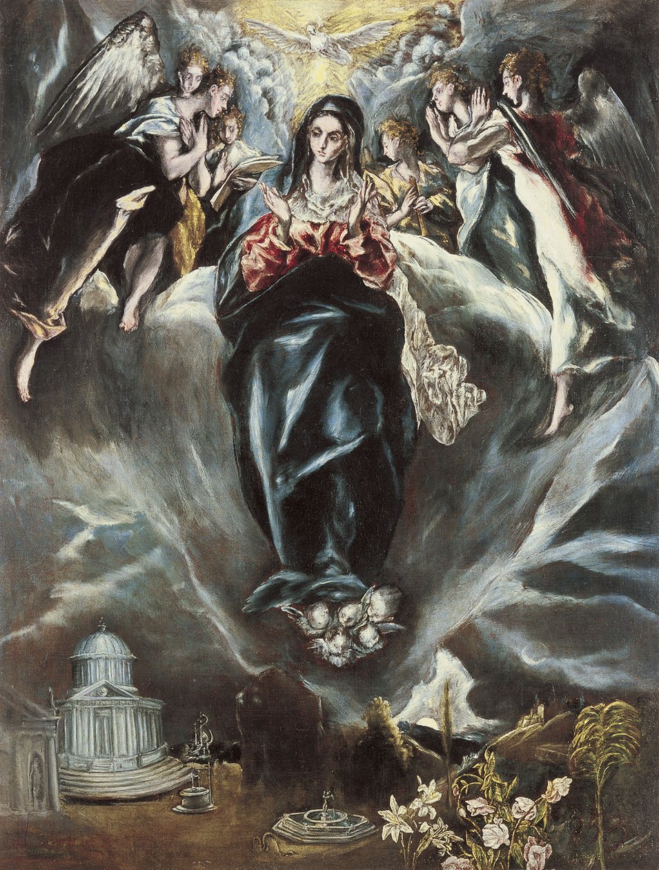 A Imaculada Conceição, ca. 1608-1614 de El Greco