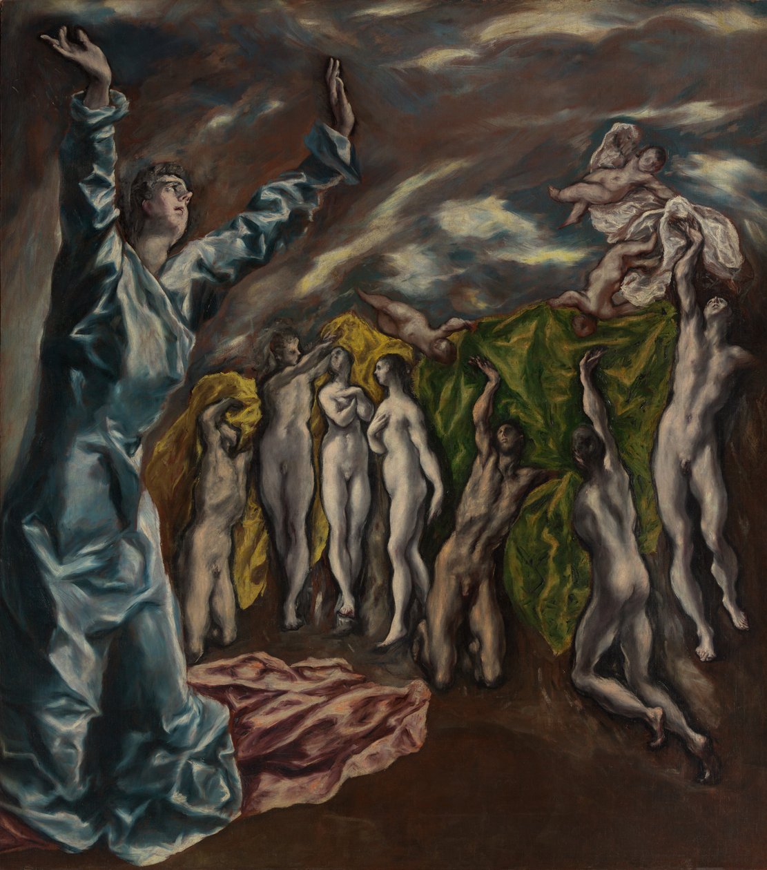 A Visão de São João, ca. 1608-14. de El Greco
