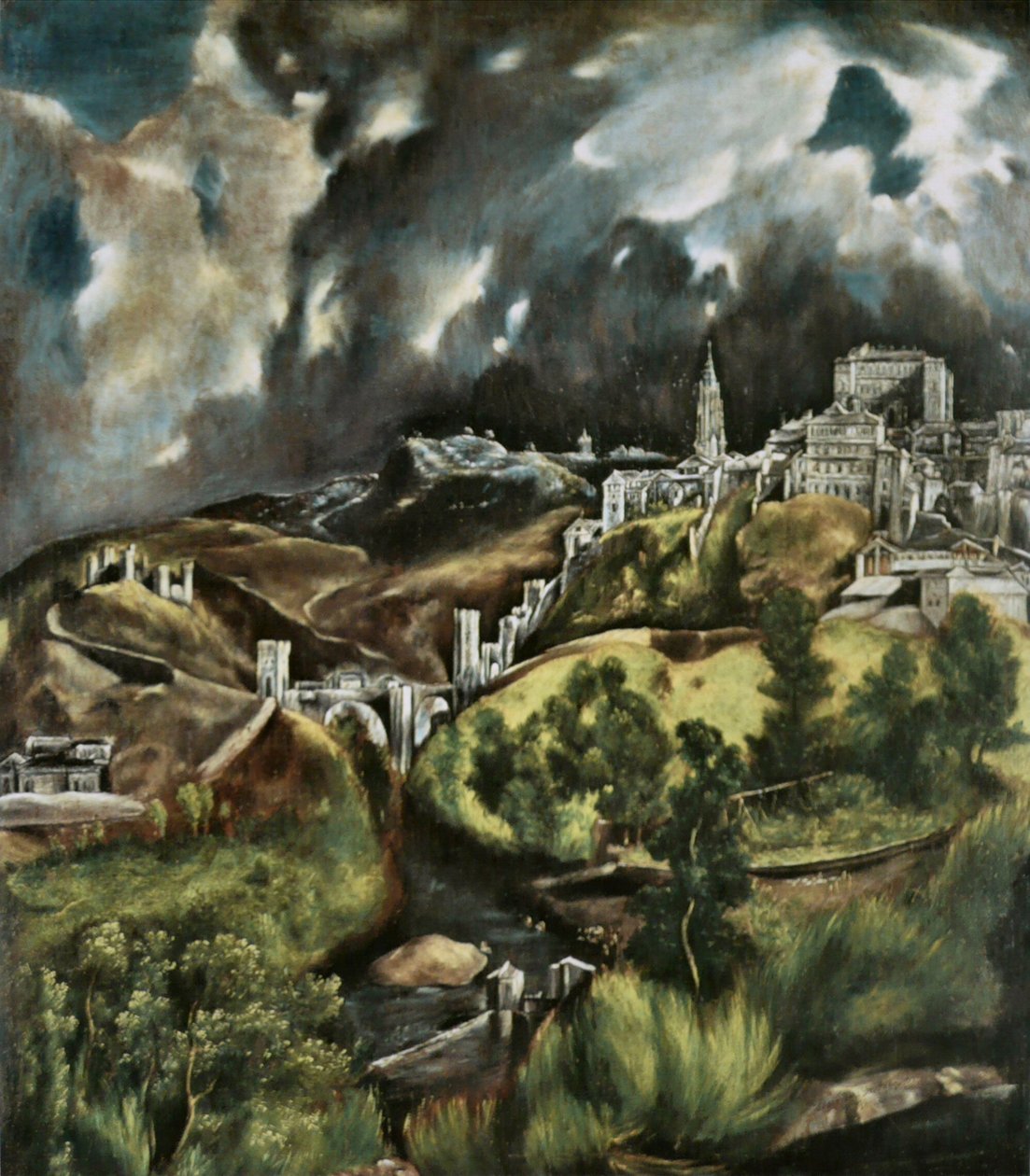 Vista de Toledo de El Greco