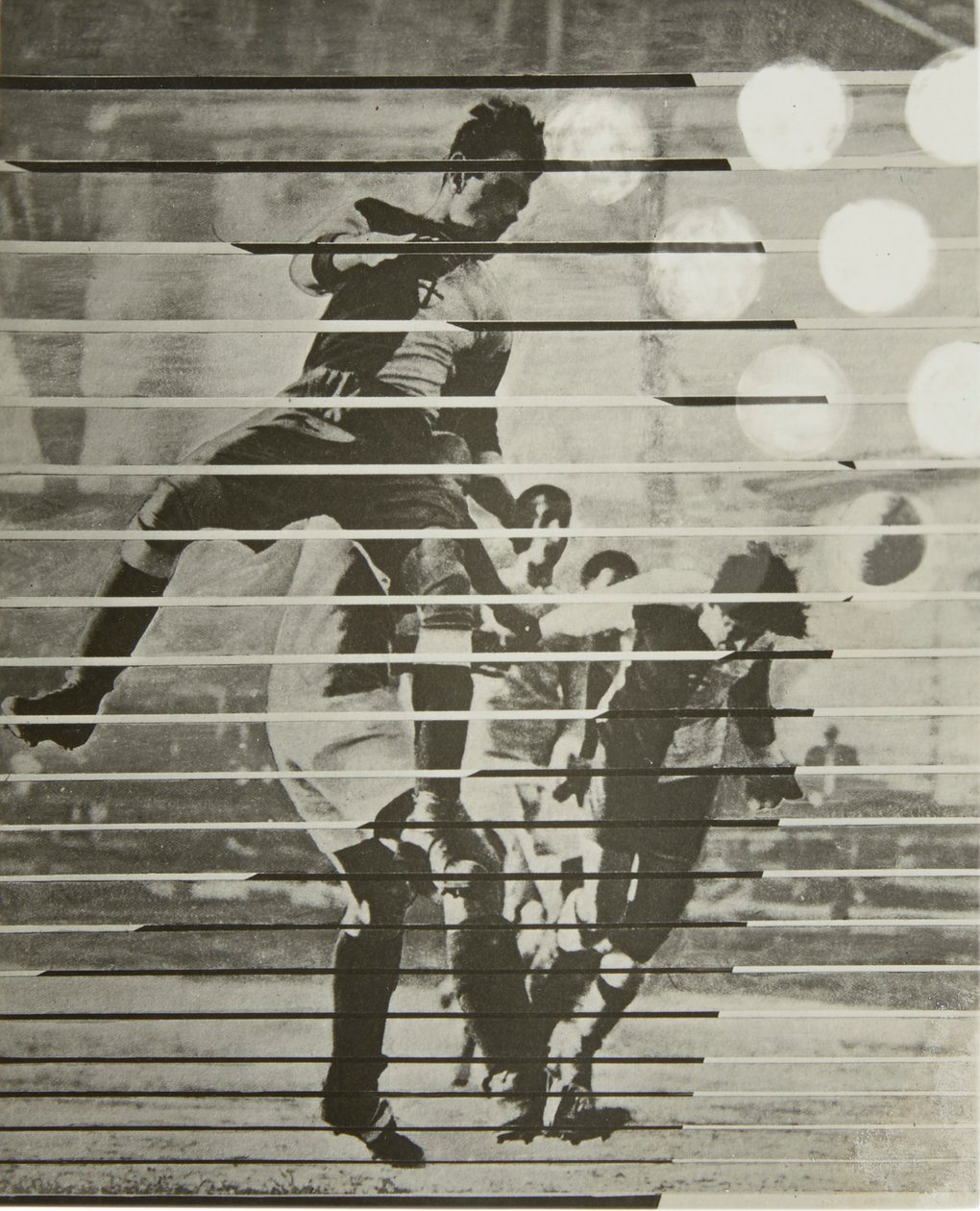 Jogador de futebol, 1926. de Eliezer Markowich Lissitzky