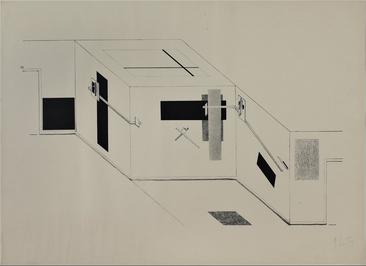 Kestnermappe Proun, Rob. Levnis and Chapman GmbH Hannover -6 de Eliezer Markowich Lissitzky