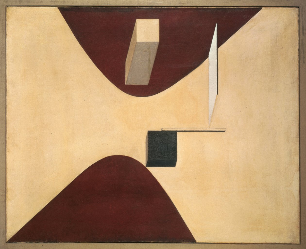 Proun P23, n. 6 de Eliezer Markowich Lissitzky