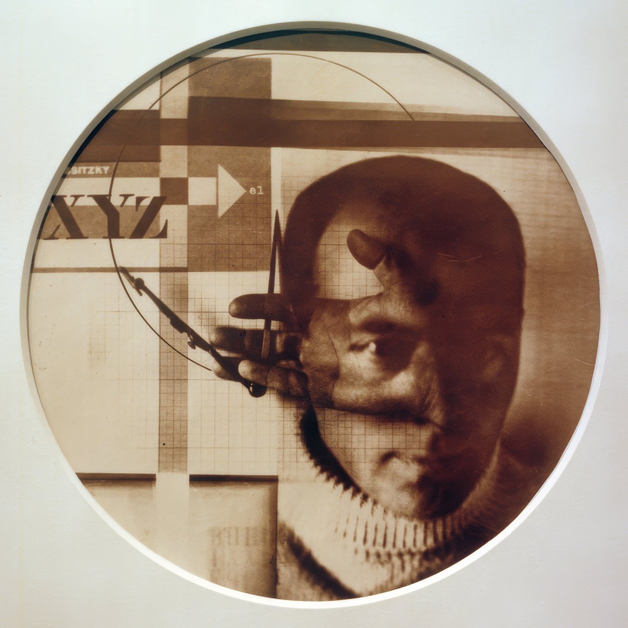 auto-retrato de Eliezer Markowich Lissitzky
