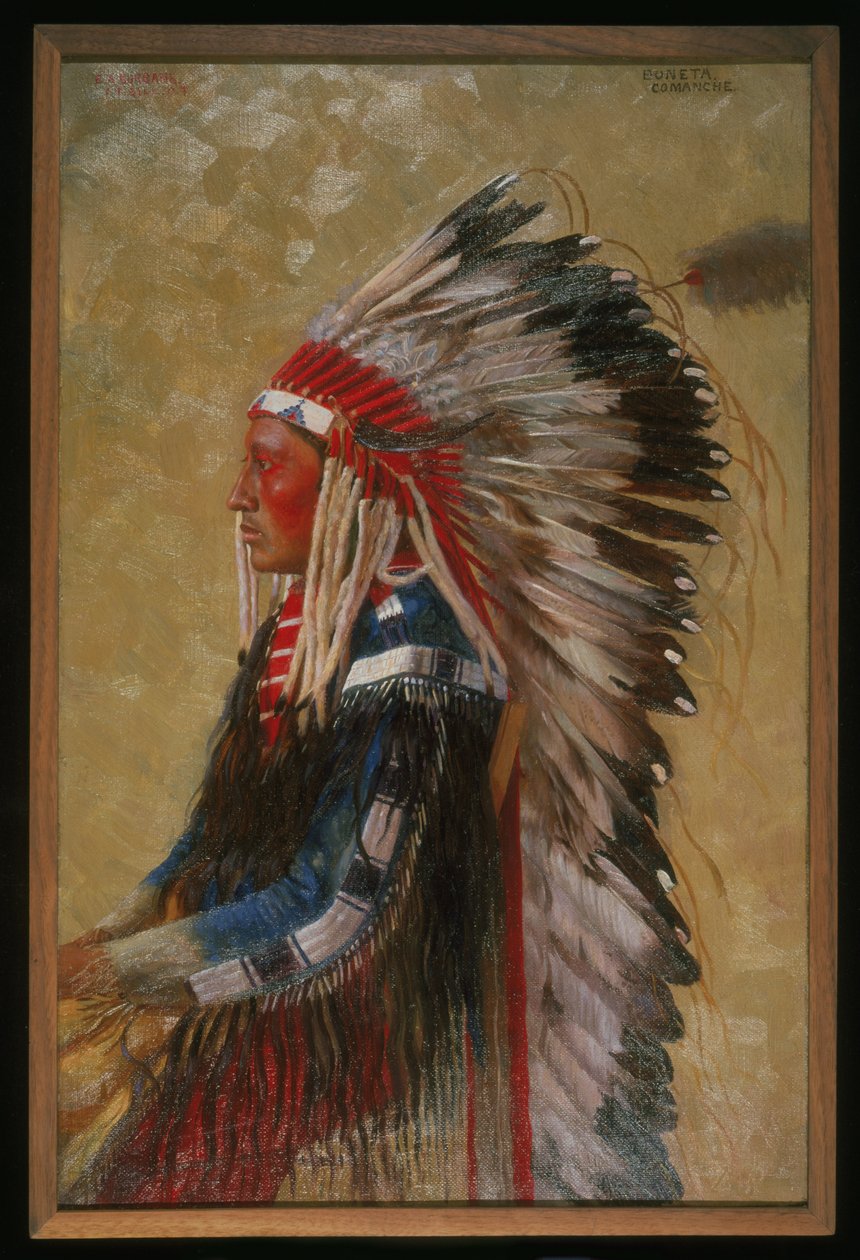 Boneta (óleo sobre tela) de Elbridge Ayer Burbank