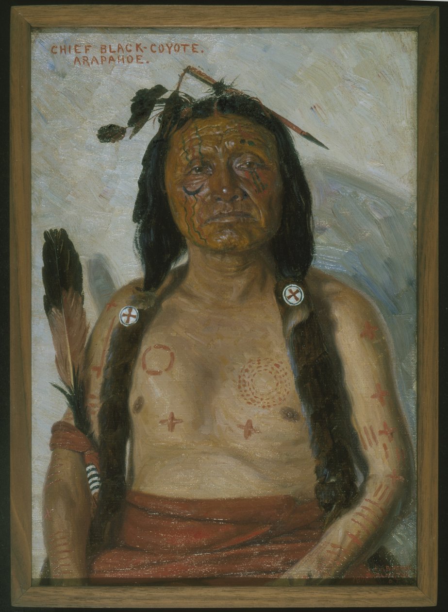 Chefe Black-Coyote de Elbridge Ayer Burbank