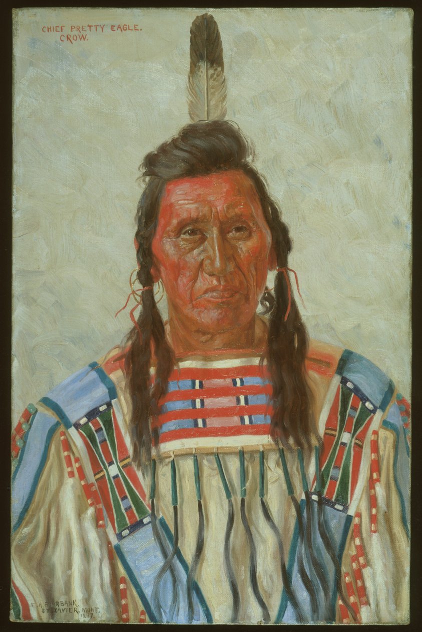 Chefe Linda Águia de Elbridge Ayer Burbank