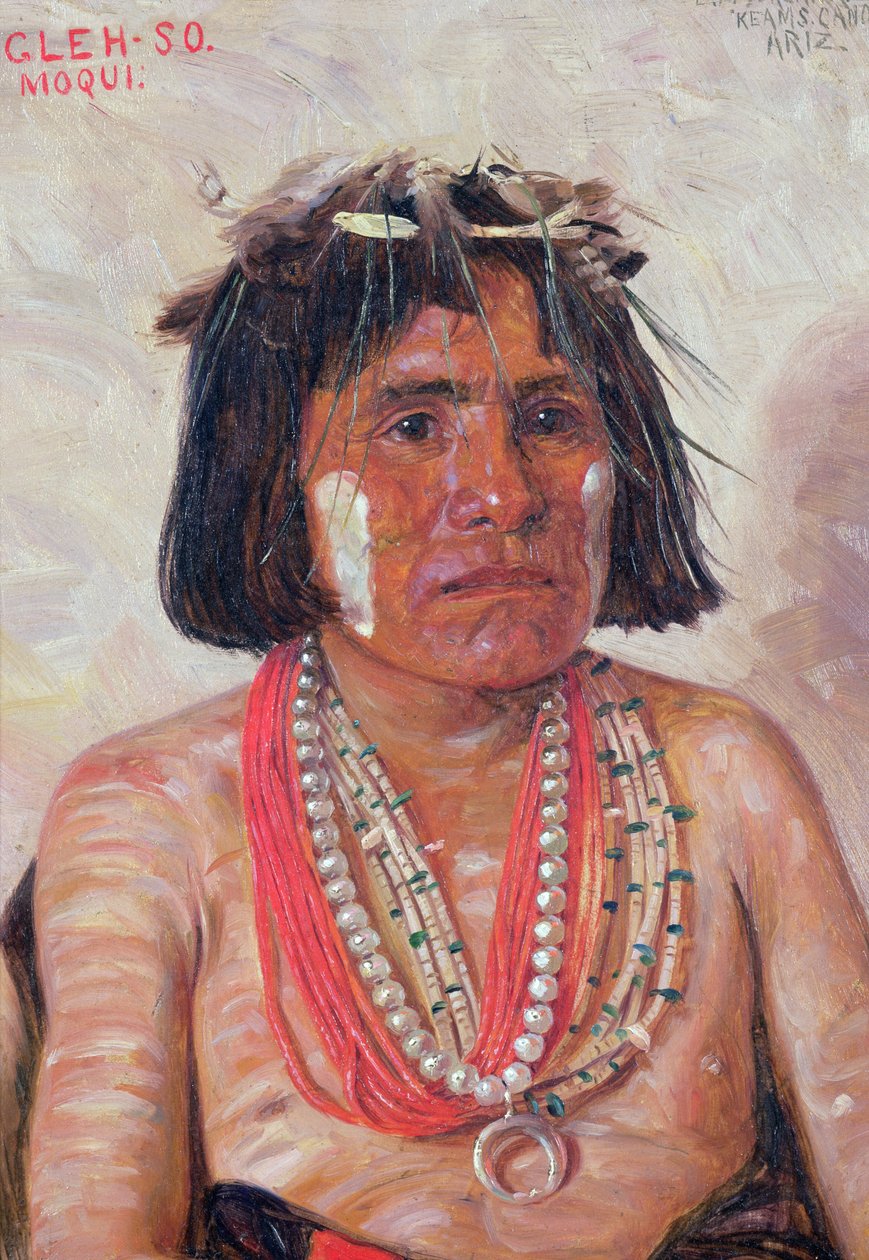 Gleh-so (óleo sobre tela) de Elbridge Ayer Burbank