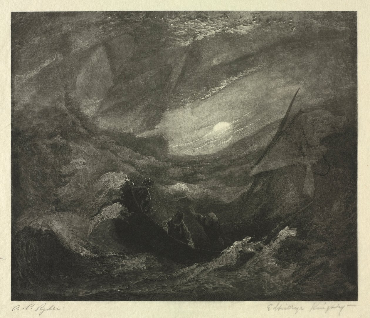 O Holandês Voador, 1887. de Elbridge Kingsley