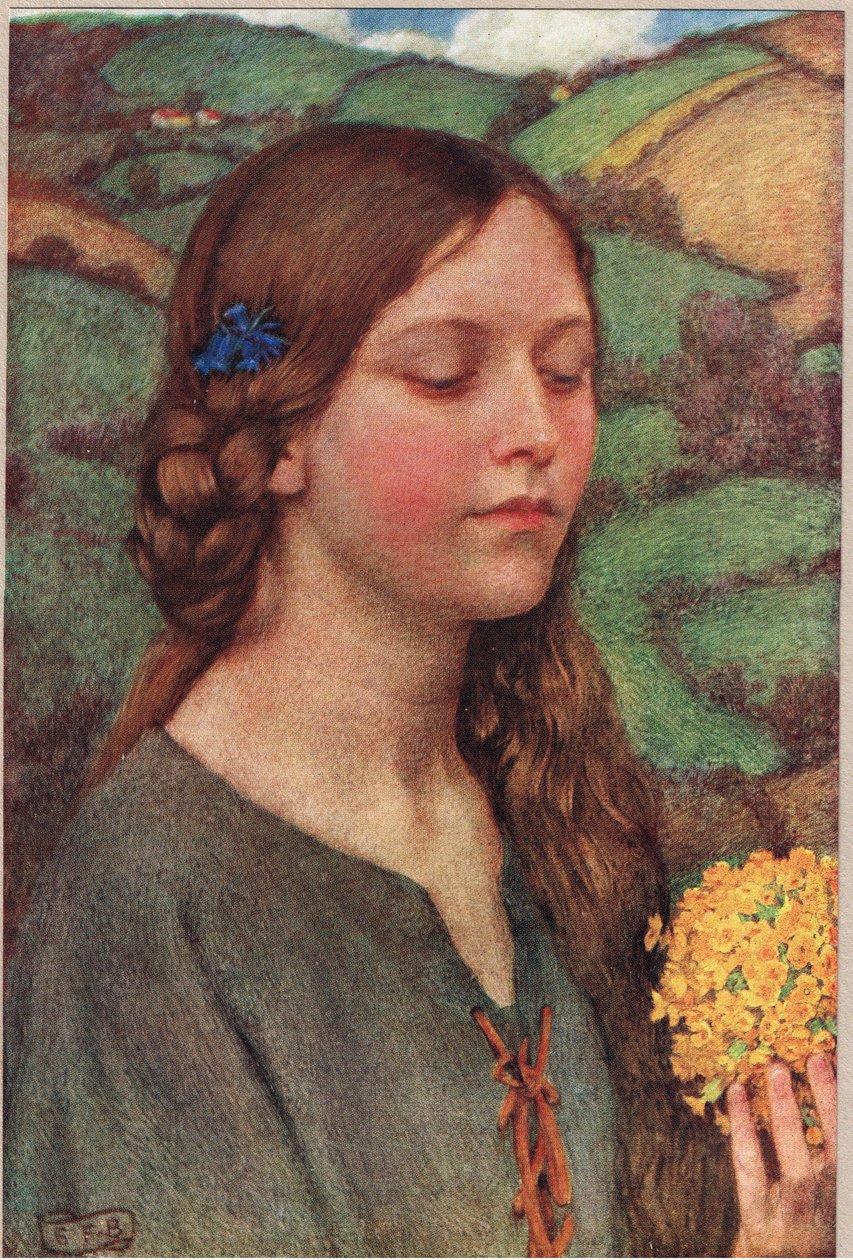 Bouquet de Flores, ilustração do 