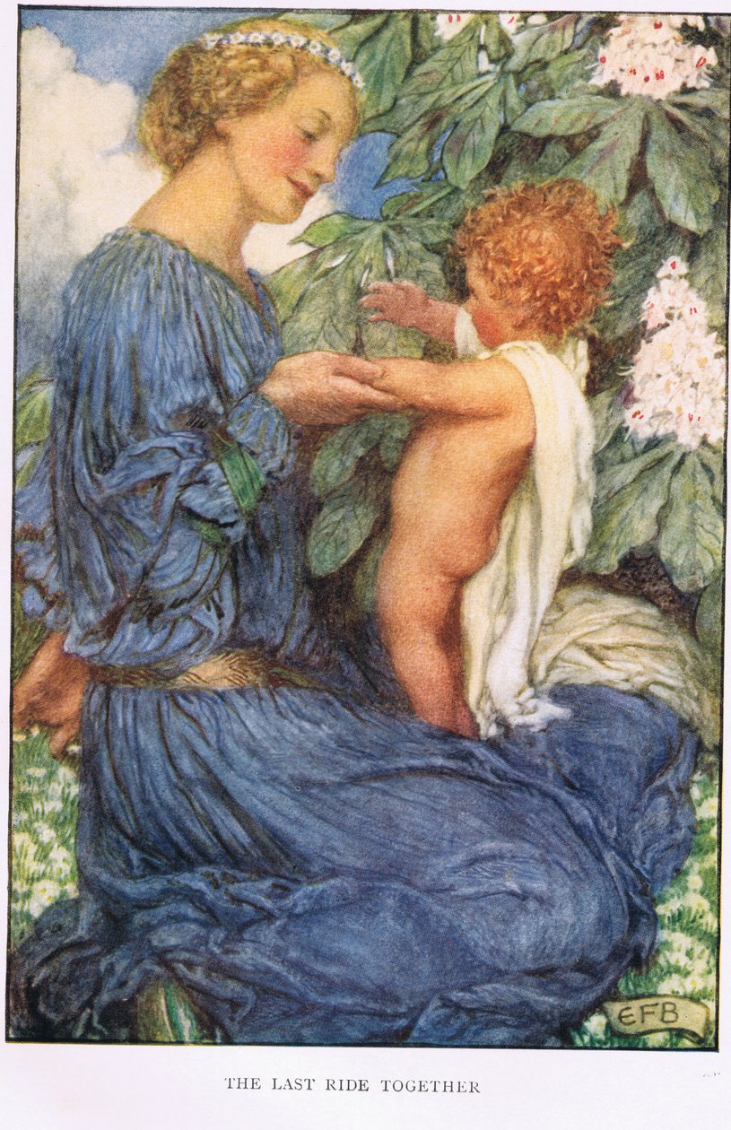 O último passeio juntos de Eleanor Fortescue Brickdale