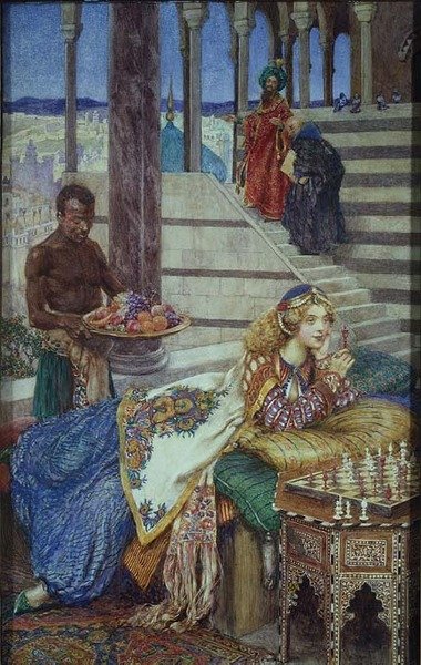 Fair Enid de Eleanor Fortescue Brickdale