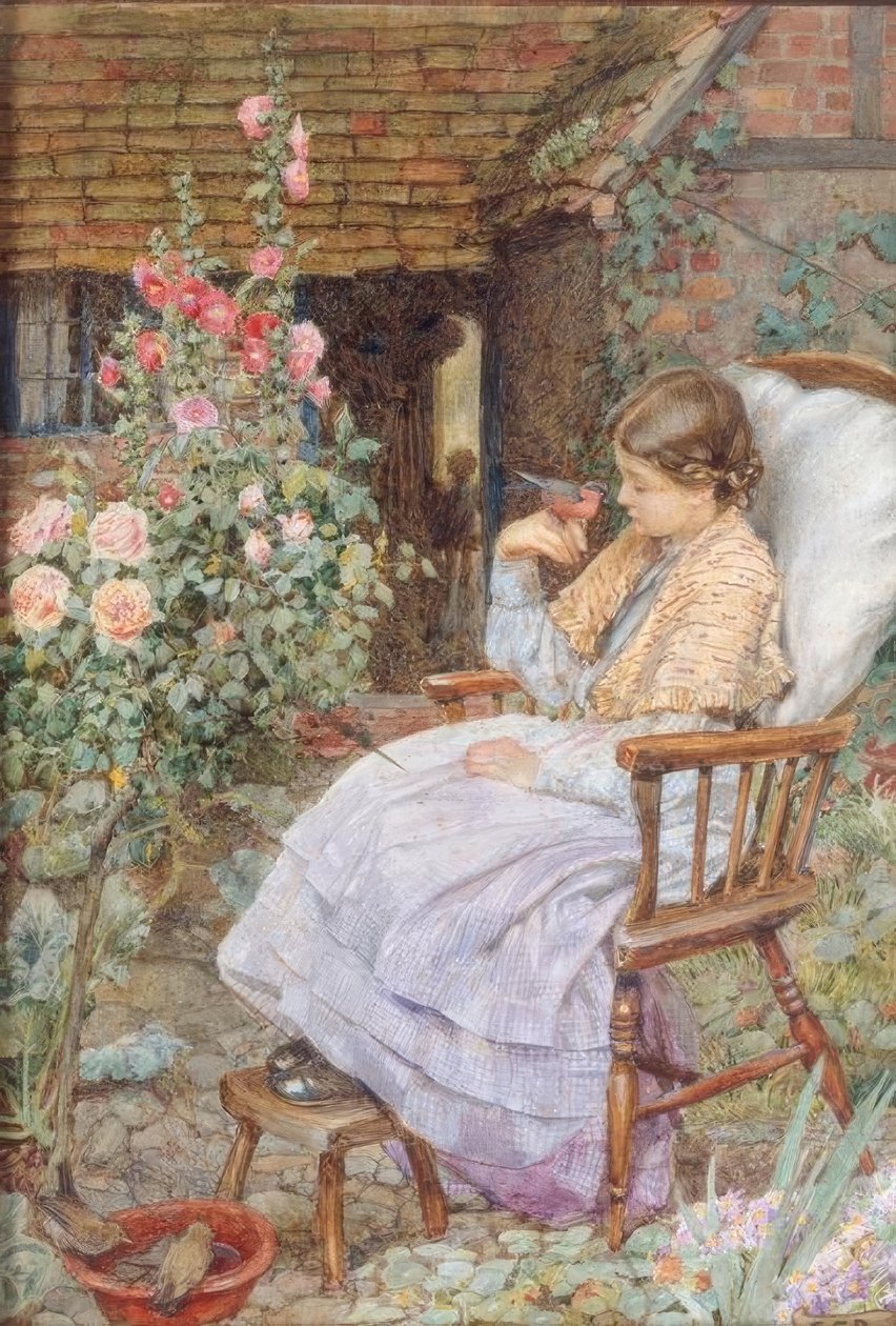 Pois, quais são as viagens dos pássaros, Ay e dos animais, - mas de Eleanor Fortescue Brickdale