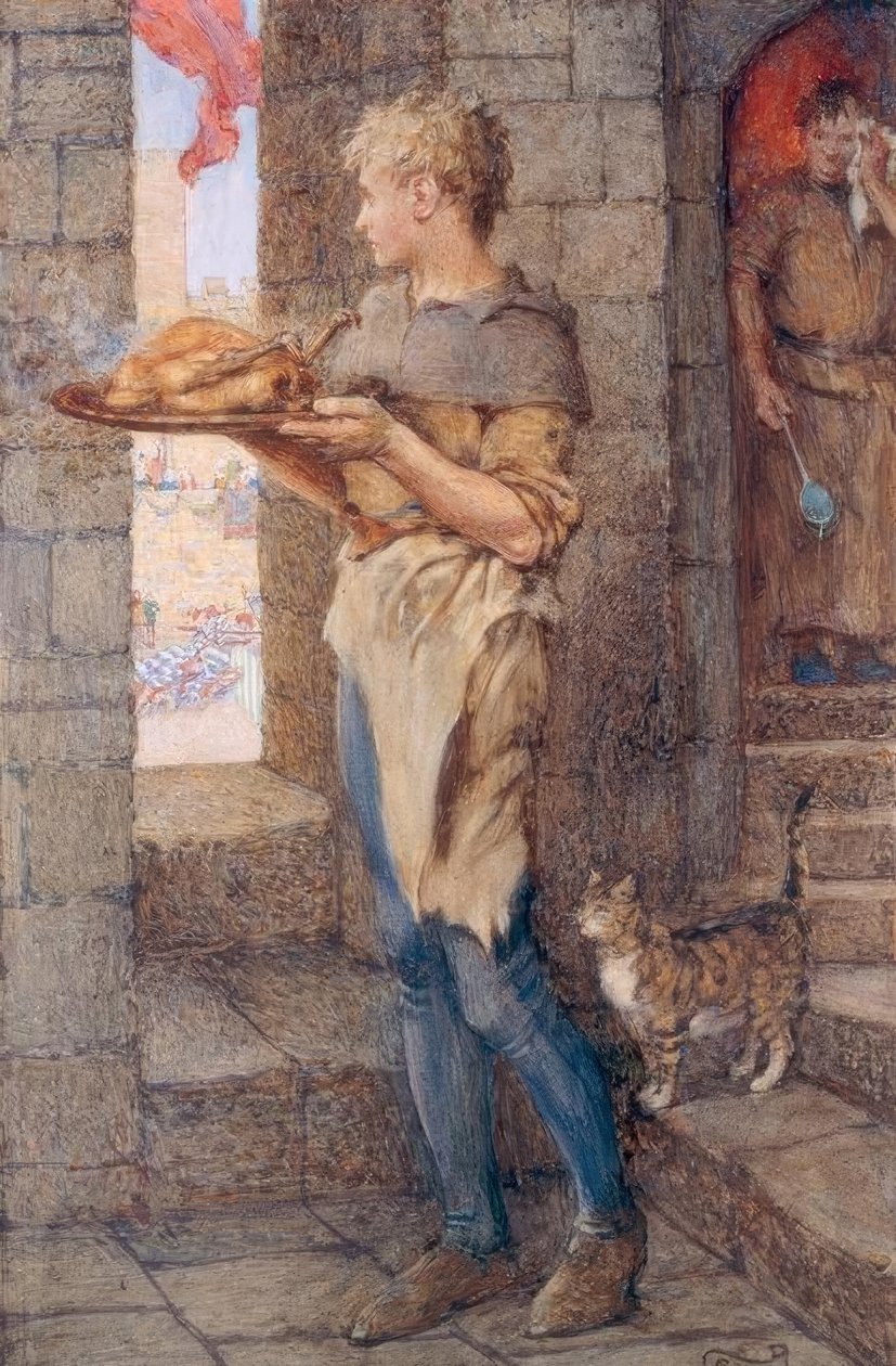 Gareth e Lynette de Eleanor Fortescue Brickdale